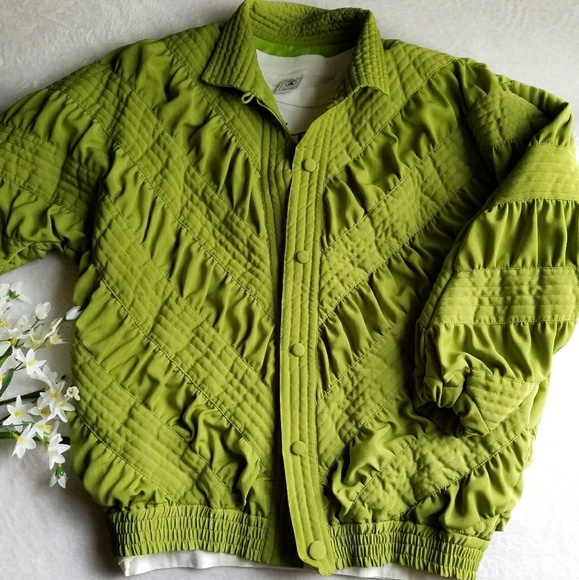 Jackets & Blazers - 🌵VINTAGE • Unique green jacket